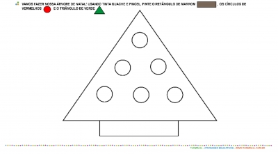 Formas Geométricas - Círculo - Atividade Educativa para Pré-Escola