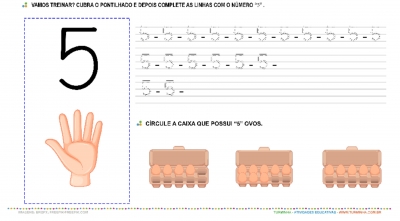 O Número “5” – Caligrafia