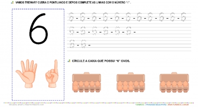 O Número “6” – Caligrafia